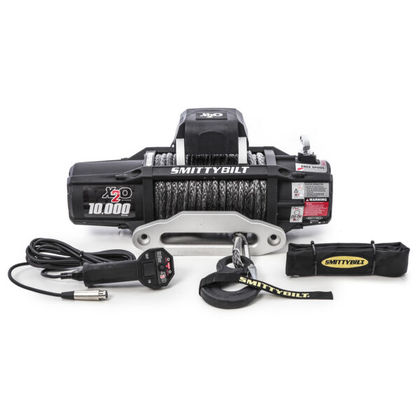 98510-01 X2O Gen 2 10,000lb Comp Winch w/ Synthetic Rope